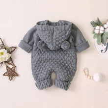 Load image into Gallery viewer, Baby Knitted Sweater Jumpsuits