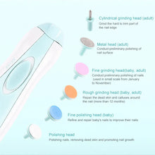 Load image into Gallery viewer, Baby Electric Nail Trimmer