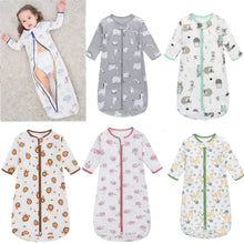 Load image into Gallery viewer, Cotton Baby Long Sleeve Sleeping Bag