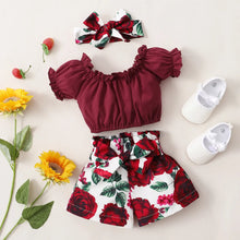 Load image into Gallery viewer, Summer Newborn Baby Girl Clothes