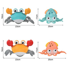 Load image into Gallery viewer, Kids Induction Escape Crab Octopus Crawling Toy
