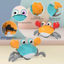 Load image into Gallery viewer, Kids Induction Escape Crab Octopus Crawling Toy
